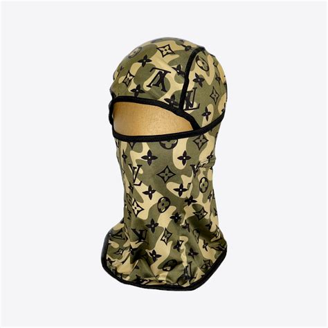 lv printed face mask|lv shiesty mask.